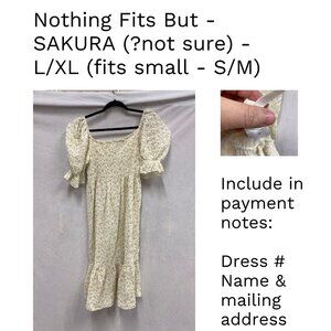Nothing Fits But - Possibly 'Sakura' - L/XL (Fits S/M)